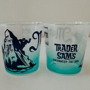 Disneyland Matterhorn 65th Anniversary Trader Sam's Set of 2 Plastic Cups